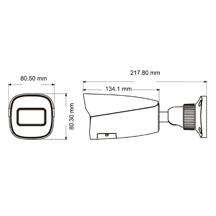 IP-відеокамера 5Mp TVT TD-9452E3B-A (D/AZ/PE/AR3) f=2.8-12mm з мікрофоном