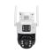 IP PTZ-відеокамера автономна з 4G та сонячною панеллю Light Vision 2Mp+2Mp VLC-9192IG/2C (Solar) White f=4mm, на акумуляторних батареях