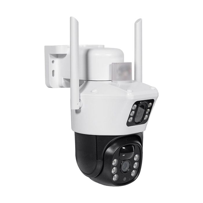 IP PTZ-відеокамера автономна з 4G та сонячною панеллю Light Vision 2Mp+2Mp VLC-9192IG/2C (Solar) White f=4mm, на акумуляторних батареях