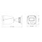 IP-відеокамера 4Mp TVT TD-9441S4L-C(D/PE/AW1) Black f=2.8mm, ІЧ+LED-підсвічування, з мікрофоном