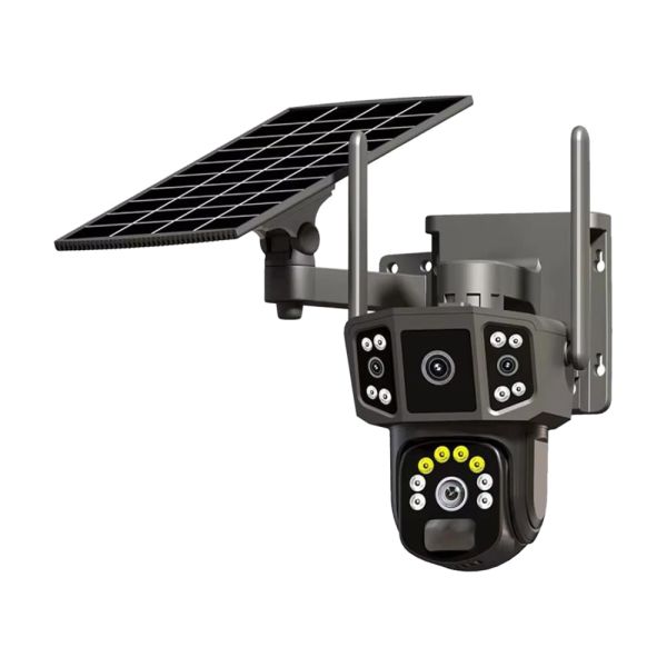 IP PTZ-відеокамера автономна з WiFi та сонячною панеллю 3Mp+3Mp Light Vision VLC-9230WIA/2C3S (Solar) f=4mm, на акумуляторних батареях