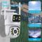 IP PTZ-відеокамера з WiFi 3Mp+3Mp Light Vision VLC-9130WI/2C (Tuya) f=3.6mm+3.6mm, ІЧ+LED-підсвічування, з мікрофоном