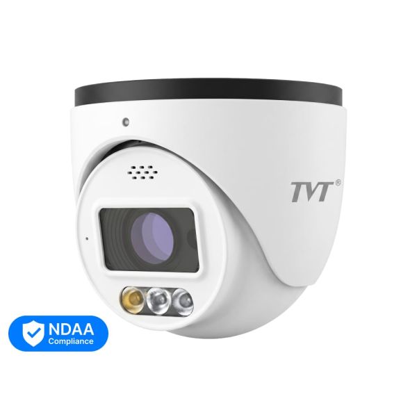 IP-відеокамера 6Mp TVT TD-9565S4-PA(D/AZ/PE/AW3) White f=2.8-12mm, ІЧ+LED-підсвічування, з мікрофоном