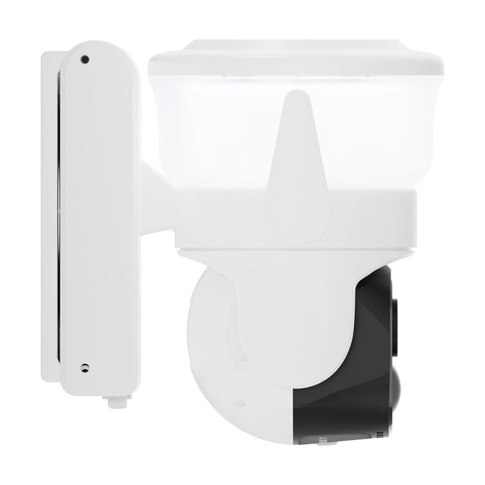 IP PTZ-відеокамера автономна з WiFi, прожектором та сонячною панеллю 3Mp Light Vision VLC-6103WLS White (Lamp+Solar) (CareCam Pro) f=3.6mm, на акумуляторних батареях