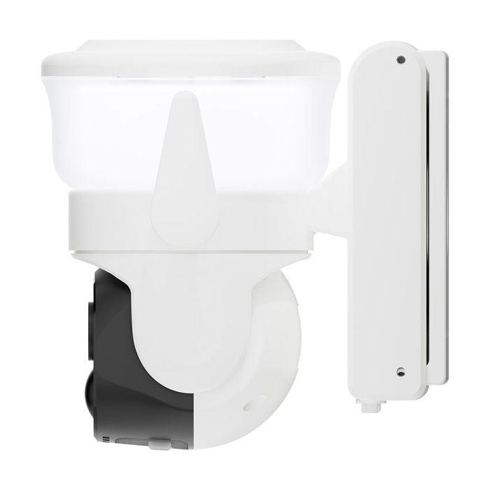 IP PTZ-відеокамера автономна з WiFi, прожектором та сонячною панеллю 3Mp Light Vision VLC-6103WLS White (Lamp+Solar) (CareCam Pro) f=3.6mm, на акумуляторних батареях