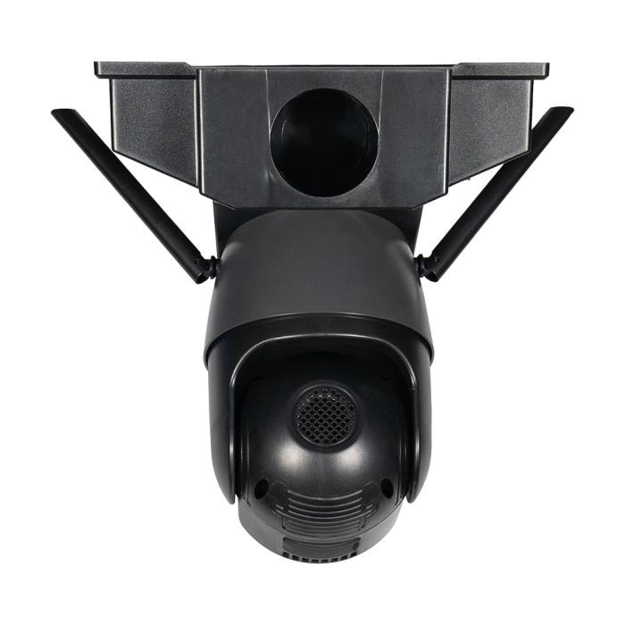 IP PTZ-відеокамера автономна з WiFi, прожектором та сонячною панеллю 3Mp+3Mp+3Mp Light Vision VLC-1030WIA10ZL/2C (Lamp+Solar) f=4mm, на акумуляторних батареях
