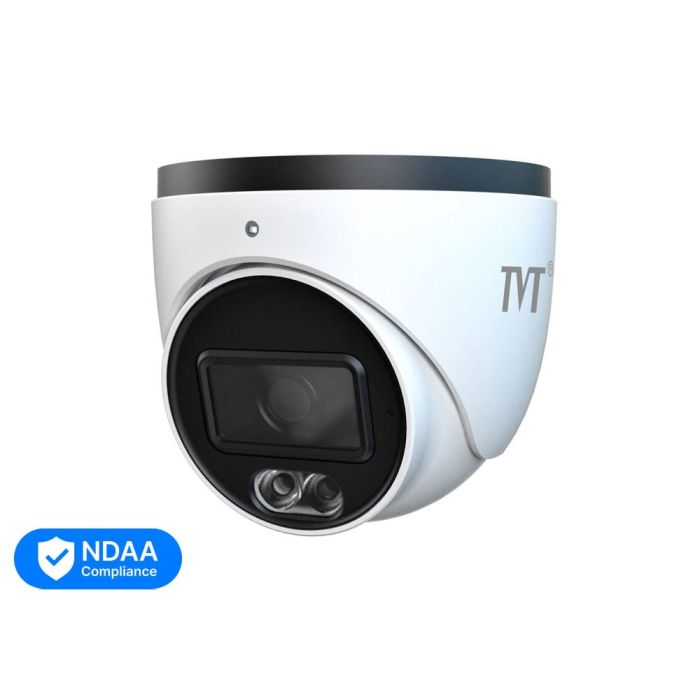 IP-відеокамера 2Mp TVT TD-9524S4L-C(D/PE/AW1) White f=2.8mm, ІЧ+LED-підсвічування, з мікрофоном