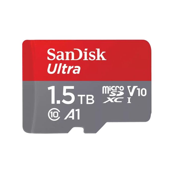 Карта пам'яті microSDXC (UHS-1) SanDisk Ultra A1 1,5TB class 10 (R150MB/s) (adapter SD) (SDSQUAC-1T50-GN6MA)