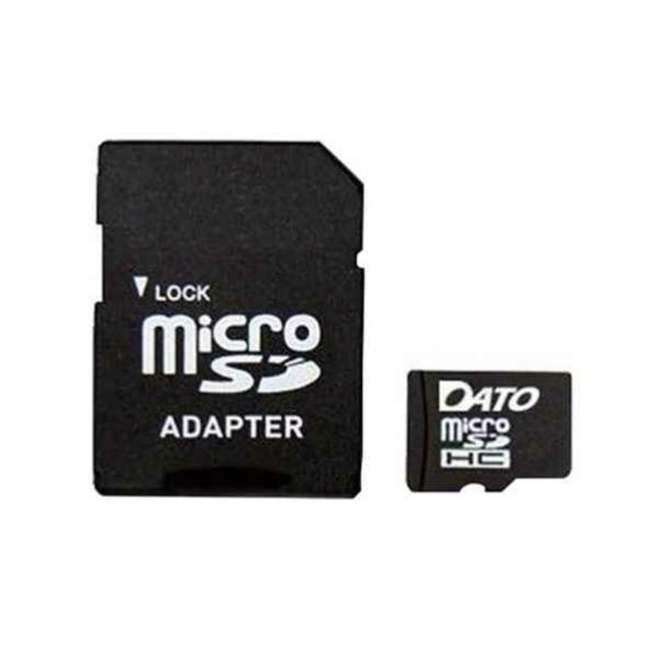 Карта пам'яті microSDHC DATO 4Gb class 4 (adapter SD) (DT_CL04/4GB-RA)