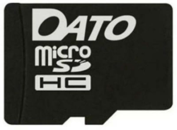 Карта пам'яті microSDHC DATO 8Gb class 10 (adapter SD) (DT_CL10/8GB-RA)