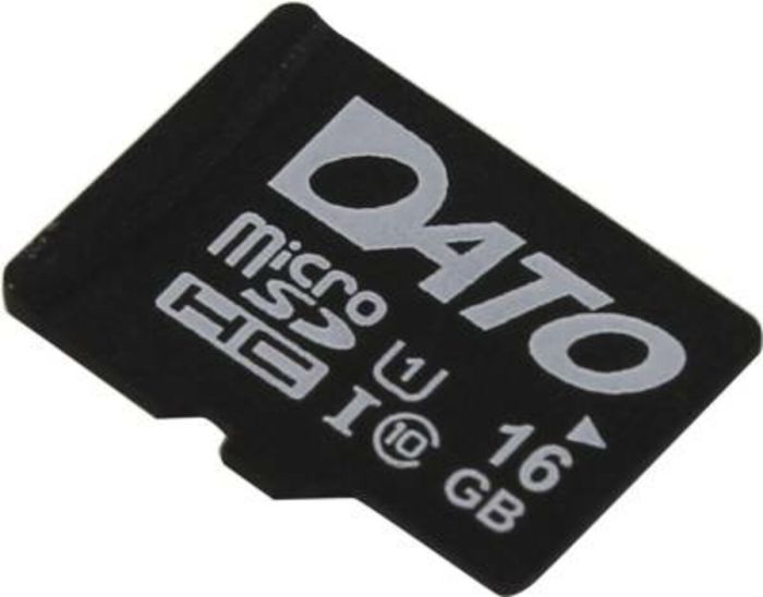 Карта пам'яті microSDHC DATO 16Gb class 10 (DTTF016GUIC10)