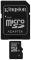 microSDHC (UHS-1) Kingston 16Gb class 10 (adapter SD) (SDC10/16GB)