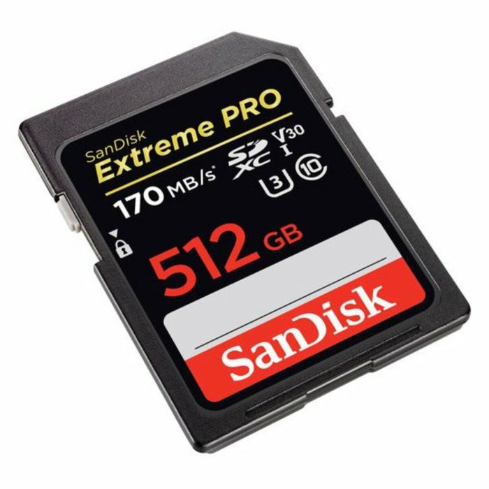 Карта пам'яті SDXC (UHS-1 U3) SanDisk Extreme PRO 512Gb class 10 V30 (170Mb/s) (SDSDXXY-512G-GN4IN)