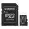 Карта пам'яті microSDXC (UHS-1) Kingston Canvas Select Plus Gen3 256Gb class 10 А1 (R-150MB/s) (adapter SD) (SDCS3/256GB)