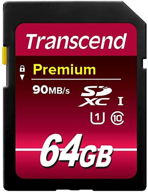 Карта пам'яті SDXC (UHS-1) Transcend Premium 64Gb class 10 (TS64GSDU1)