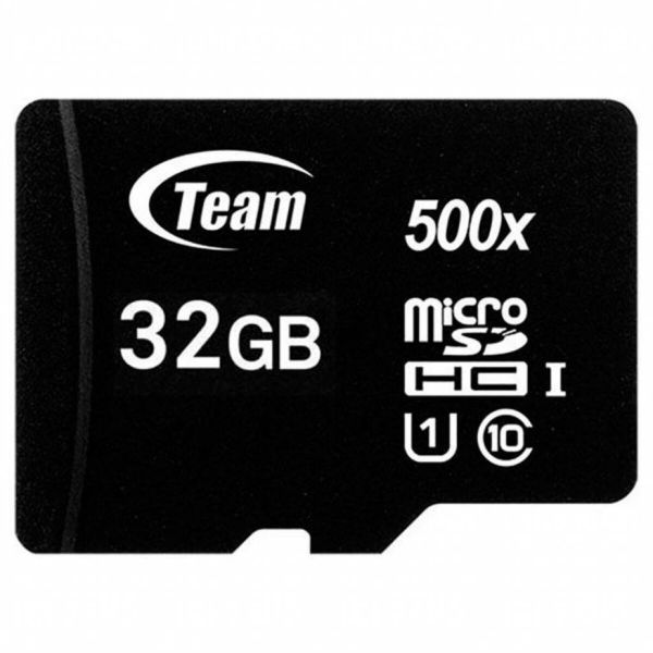 Карта пам'яті microSDHC (UHS-1) Team 32Gb class 10 (TUSDH32GCL10U02)