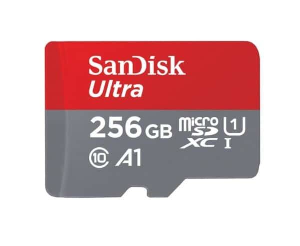 Карта пам'яті microSDXC (UHS-1) SanDisk Ultra 256Gb class 10 A1 (120Mb/s) (SDSQUA4-256G-GN6MN)