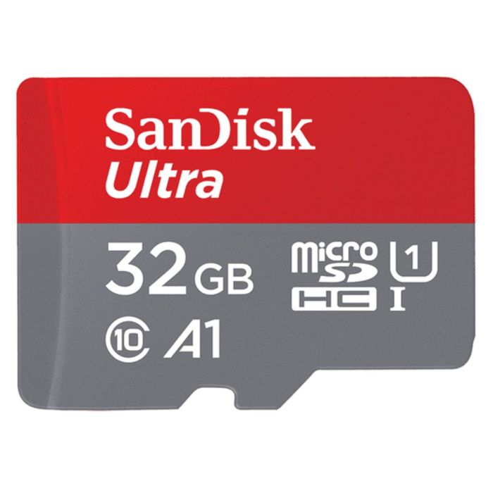 Карта пам'яті microSDHC (UHS-1) SanDisk Ultra 32Gb class 10 A1 (120Mb/s) (SDSQUA4-032G-GN6MN)