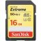 Карта пам'яті SDHC (UHS-1 U3) SanDisk Extreme 2x16Gb class 10 (90Mb/s, 600x) (SDSDXNE-016G-GNCI2)