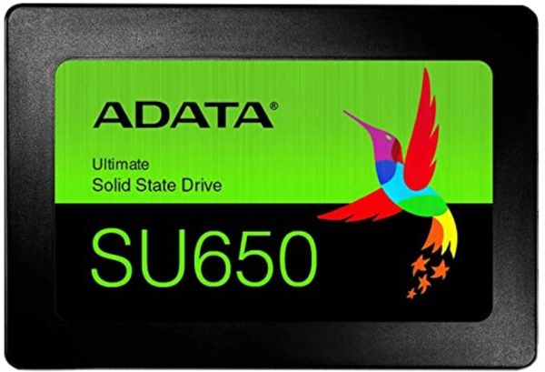 Накопичувач SSD ADATA Ultimate SU650 480GB 2.5" SATA III 3D NAND TLC (ASU650SS-480GT-R)