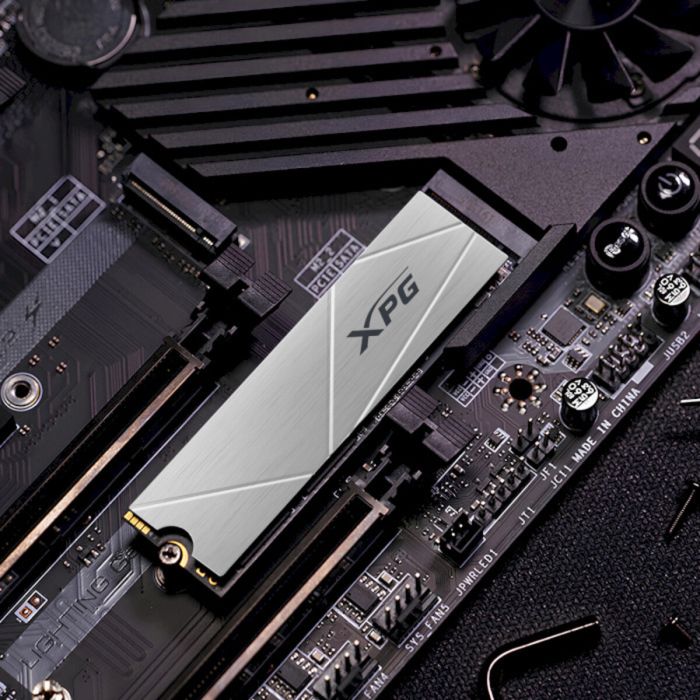 Накопичувач SSD M.2 ADATA GAMMIX S60 1TB 2280 PCIe 4x4 NVMe 3D NAND Read/Write:5000/3200 MB/sec (AGAMMIXS60-1T-CS)