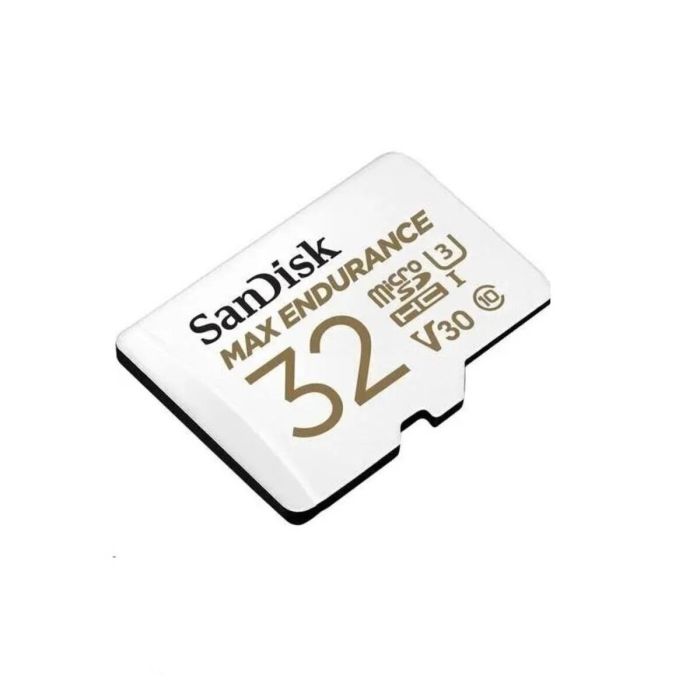 Карта пам'яті microSDHC (UHS-1 U3) SanDisk Max Endurance 32Gb class 10 V30 (100Mb/s) (adapterSD) (SDSQQVR-032G-GN6IA)