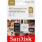Карта пам'яті microSDXC (UHS-1 U3) SanDisk Max Endurance 64Gb class 10 V30 (R100Mb/sW40Mb/s) (adapterSD) (SDSQQVR-064G-GN6IA)