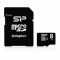 Карта пам'яті microSDHC SiliconPower 8Gb class 10 (adapter SD) (SP008GBSTH010V10SP)