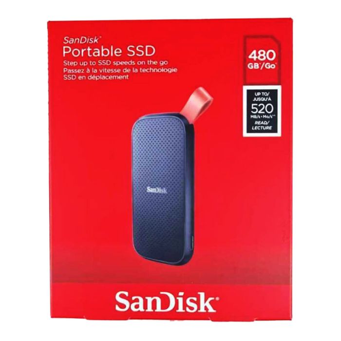 Портативний SSD SanDisk Extreme E30 480GB Type-C TLC (SDSSDE30-480G-G25)