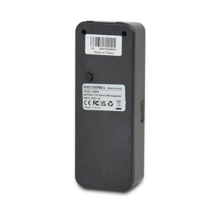 IP-відеодзвінок 2 Мп ZKTeco D0BPA Wi-Fi Door Bell