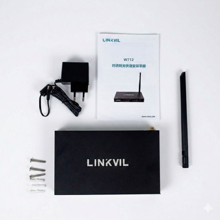 RoIP-шлюз LINKVIL W712 із вбудованими радіомодулями та SIP-модулями