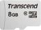 Карта пам'яті microSDHC (UHS-1) Transcend 300S 8Gb class 10 (TS8GUSD300S)