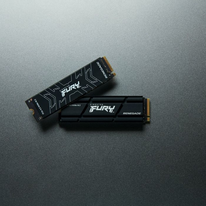 Накопичувач SSD M.2 Kingston FURY Renegade with Heatsink 4TB 2280 NVMe PCIe Gen 4.0 x4 3D TLC NAND (SFYRDK/4000G)