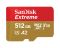 Карта пам'яті microSDXC (UHS-1 U3) SanDisk Extreme A2 512Gb class 10 V30 (R190MB/s,W130MB/s) (adapter SD) (SDSQXAV-512G-GN6MA)