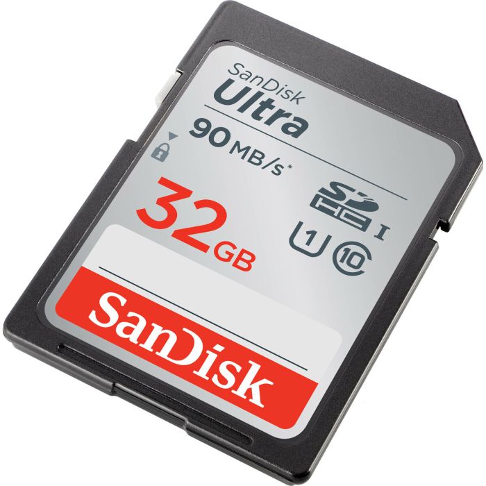 Карта пам'яті SDHC (UHS-1) SanDisk Ultra 32Gb class 10 (90Mb/s) (SDSDUNR-032G-GN6IN)