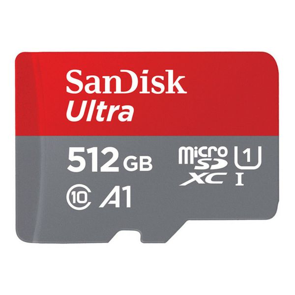 Карта пам'яті microSDXC (UHS-1) SanDisk Ultra 512Gb class 10 A1 (150Mb/s) (SDSQUAC-512G-GN6MN)