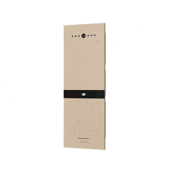 Відеопанель виклику Slinex Sitara Bio (gold) для IP-домофонів