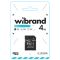 Карта пам'яті microSDHC Wibrand 4Gb class 4 (adapter SD) (WICDC4/4GB-A)