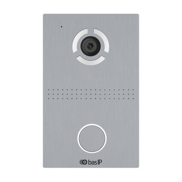 Панель виклику BAS-IP AV-03D silver для IP-домофонів