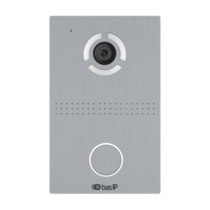 Панель виклику BAS-IP AV-03D silver для IP-домофонів