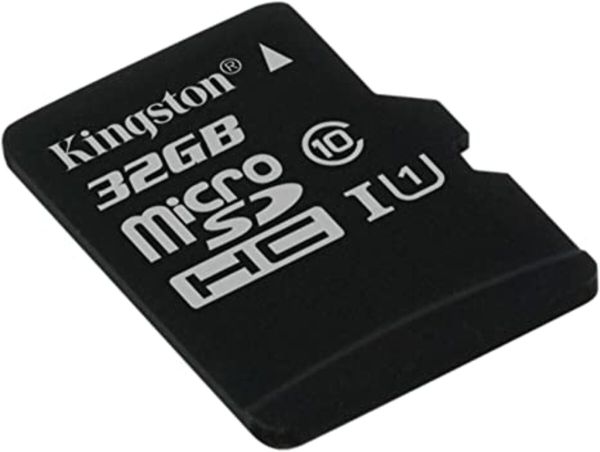 microSDHC (UHS-1) Kingston Canvas Select 32Gb class 10  (R-80MB/s) (SDCS/32GBSP)