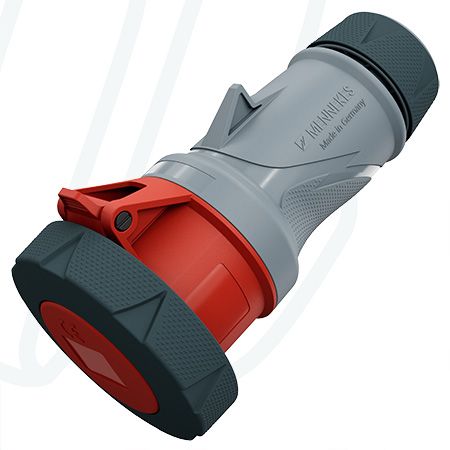 Розетка кабельна PowerTOP Xtra with ErgoCONTACT 32A 5п 6г 400В, IP67/IP69