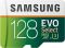 Карта пам'яті microSDXC (UHS-1 U3) Samsung EVO Select 128Gb class 10 (R-100Mb/s, W-60Mb/s) (adapter SD) (MB-ME128HA/EU)