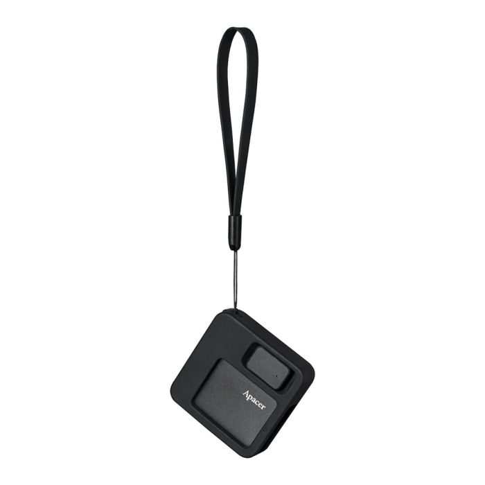 Портативний SSD Apacer AS714 512GB USB 3.2 Gen.2 Read/Write 1000MB/s Black (AP512GAS714B-1)