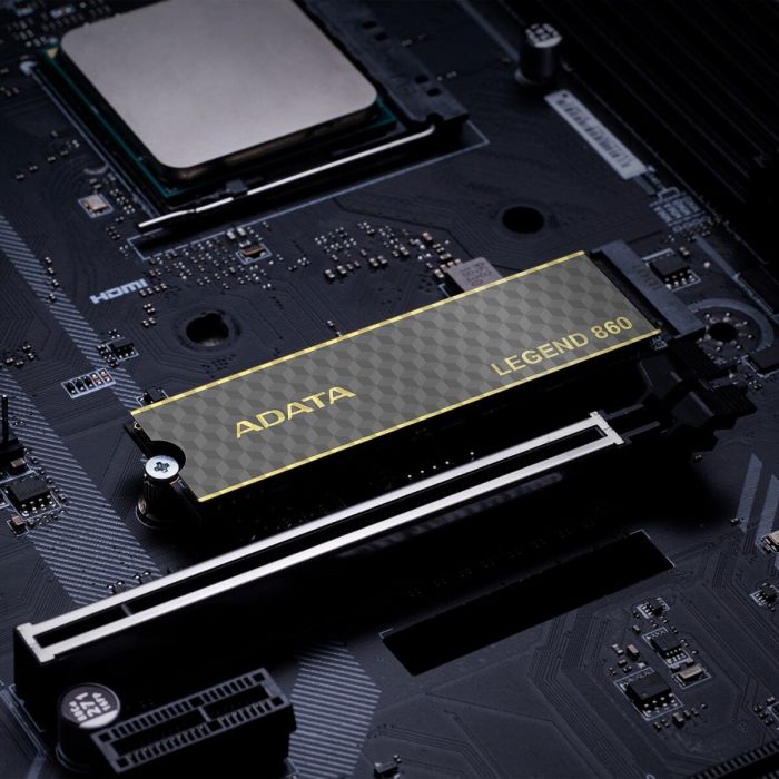 Накопичувач SSD M.2 ADATA LEGEND 860 1TB 2280 PCIe Gen 4x4 3D NAND Read/Write: 6000/4000 MB/sec (SLEG-860-1000GCS)