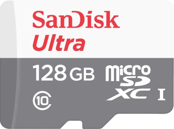 Карта пам'яті microSDXC (UHS-1) SanDisk Ultra 128Gb class 10 A1 (120Mb/s) (SDSQUA4-128G-GN6MN)