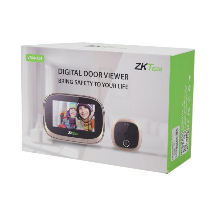 Відеодзвінок 1 Мп ZKTeco VD04-A01 Door Bell