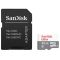 Карта пам'яті microSDHC (UHS-1) SanDisk Ultra 32Gb class 10 (80Mb/s) (adapter SD) (SDSQUNS-032G-GN3MA)