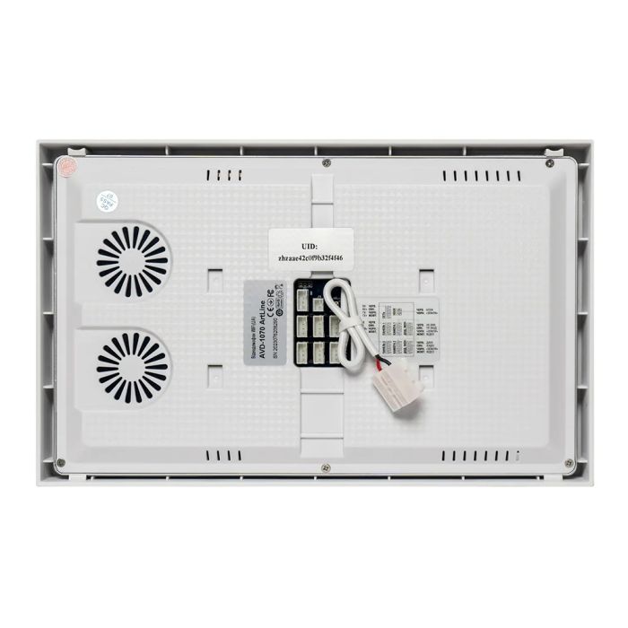 Wi-Fi відеодомофон 10" AVD-1070 ArtLine WiFi з декоративною рамкою
