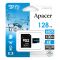 Карта пам'яті microSDXC (UHS-1 U3) Apacer 128Gb class 10 V30 R100MB/s (adapter SD) (AP128GMCSX10U7-R)